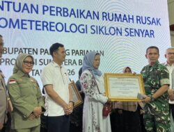 Miliaran Rupiah Uang Mengalir ke Rumah Rakyat Padang Pariaman Pascabencana