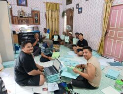 Kantor Pertanahan Labuhanbatu Koordinasi Lapangan di Desa Pangkalan Lunang