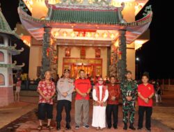 Forkopimda Labuhanbatu Tinjau Ibadah Malam Imlek 2577, Tokoh Tionghoa Sampaikan Ucapan dan Harapan
