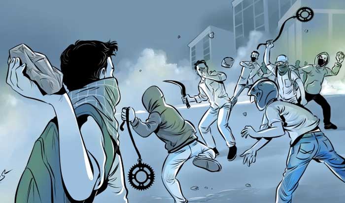 Empat pelajar hendak tawuran di Kota Padang ditangkap.