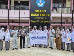 Safety Campaign di SMAN 3, Jasa Raharja Bukittinggi Ajak Pelajar Tertib Berkendara