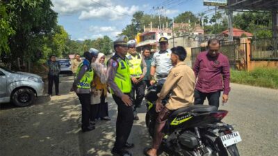Jasa Raharja Solok Ikut Operasi Gabungan Penertiban Kendaraan