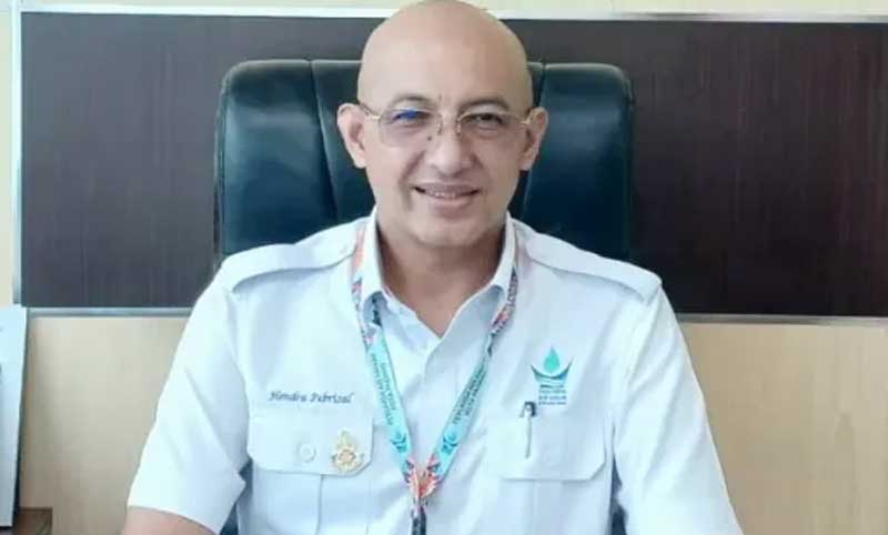 Direktur Utama Perumda AM Padang, Hendra Pebrizal