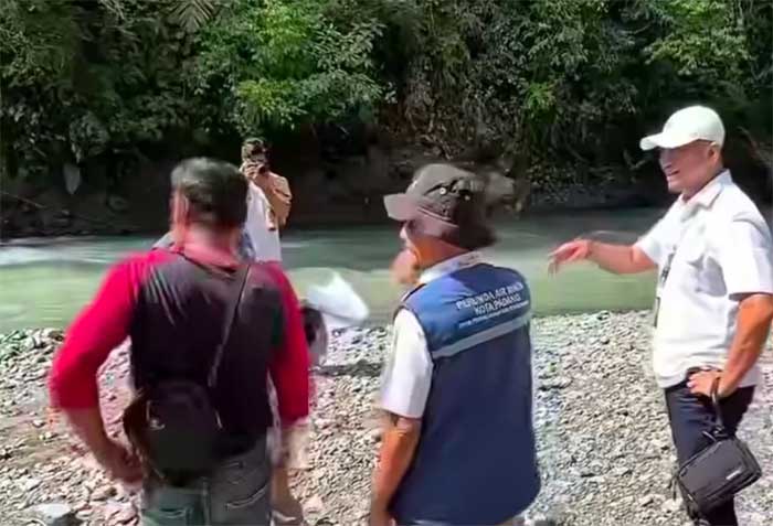 Perumda AM Padang Kebut Pemulihan, Jalur Pipa Gunung Nago Rusak Parah Dihantam Banjir