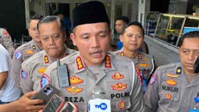 Direktur Lalu Lintas (Dirlantas) Polda Sumbar, Kombes Pol Reza Chairul Akbar Sidiq.