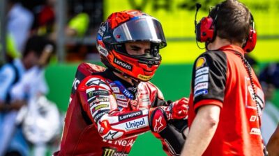 Marc Marquez mengalami nasib apes di MotoGP Thailand 2026.