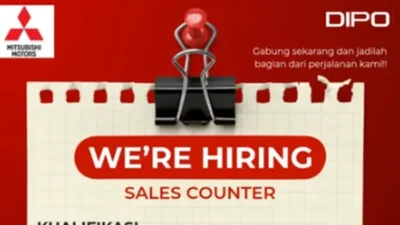 Bergabunglah Sebagai Sales Counter di Mitsubishi DIPO Bypass Padang – Karir & Peluang Menarik!