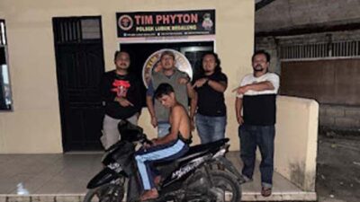 Curi Motor di Parkiran Masjid, Pria Asal Pesisir Selatan Ditangkap Tim Phyton Polsek Lubeg