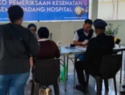 Semen Padang Hospital Dirikan Posko Mudik di Bandara Minangkabau untuk Jaga Kesehatan Pemudik