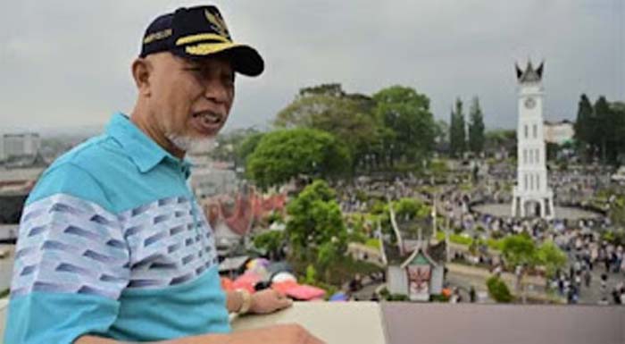 Gubernur Sumatera Barat, Mahyeldi Ansharullah.