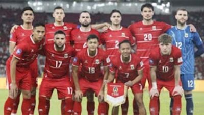 Timnas Indonesia akan meladeni perlawanan Bulgaria di final FIFA Series 2026