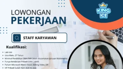 Bergabung di PT. Singgalang Tirta Utama, Kesempatan Lowongan Staff Karyawan untuk Profesional Muda.