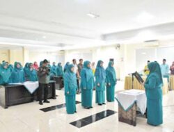 Ketua TP-PKK Agam Lantik Empat Ketua PKK Kecamatan di Lubuk Basung