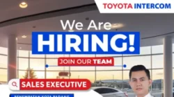 Toyota Intercom Buka Lowongan Sales Executive, Ini Syarat dan Cara Daftarnya.