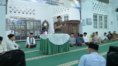 Safari Ramadan Pemprov Sumbar Berakhir di Masjid Raya Kacang Singkarak