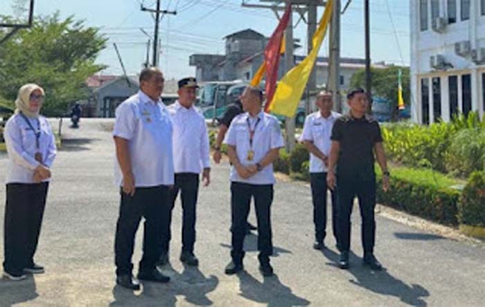 Bupati Asahan dan wakil bupati Asahan tinjau langsung pelayanan publik Pasca lebaran.