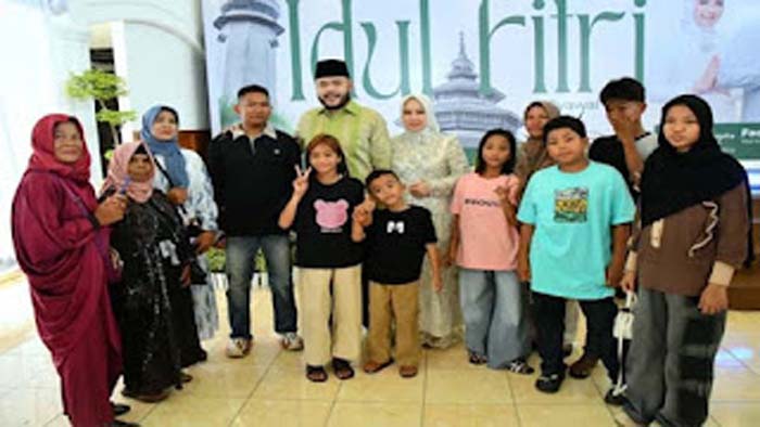 Wali Kota Padang Fadly Amran menggelar Open House Idulfitri 1447 H.