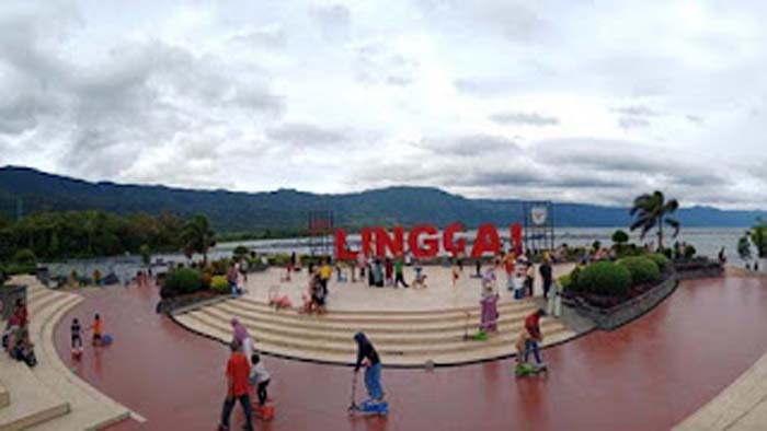 Ilustrasi objek wisata Linggai Park.