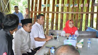 Bupati Agam Benni Warlis Kunjungi Dangau Inspirasi Bahas Rehabilitasi Sawah Pascabencana