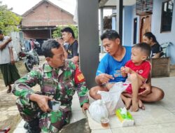 Gerak Cepat Babinsa Kodim Kudus Temukan Anak Tersesat 