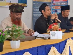 Pedagang Pasar Gelugur Salurkan Santunan untuk 54 Anak Yatim di Danobale