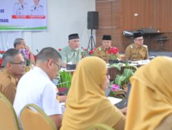 Perkuat Sinergi Pembangunan, Gubernur Mahyeldi Pimpin Rakor Pemprov Sumbar dan Pemkab Pasaman