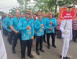 Semangat Membara, Dinas Perkimtan Kapuas Tampil Solid di HUT ke-220, Siap Wujudkan Program 3 Juta Rumah