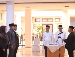 Wawako Solok Lantik Tiga Pejabat Pimpinan Tinggi Pratama Baru  Pemko Solok