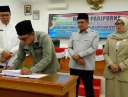 Tiga Ranperda Kabupaten Tanah Datar Disepakati Menjadi Peraturan Daerah