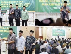 Yota Balad Salurkan Zakat untuk Petugas Keagamaan dari Program Pariaman Taqwa