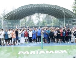 Pemko Pariaman Gelar Turnamen Tenis Eksekutif  Perkuat Magnet Sport Tourism