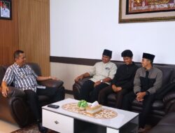 Wawako Elzadaswarman Terima Silaturrahmi Pelajar NU, Dukung Tabligh Akbar Generasi Qur’ani