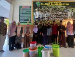 DLH Labuhanbatu Berbagi Makanan Berbuka dan Takjil untuk Anak Panti Asuhan Al Arif