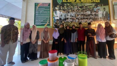 DLH Labuhanbatu Berbagi Makanan Berbuka dan Takjil untuk Anak Panti Asuhan Al Arif