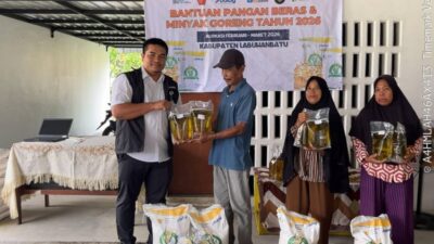 Beras dan Minyak Goreng Bantuan Pemerintah Disalurkan Bulog Labuhanbatu