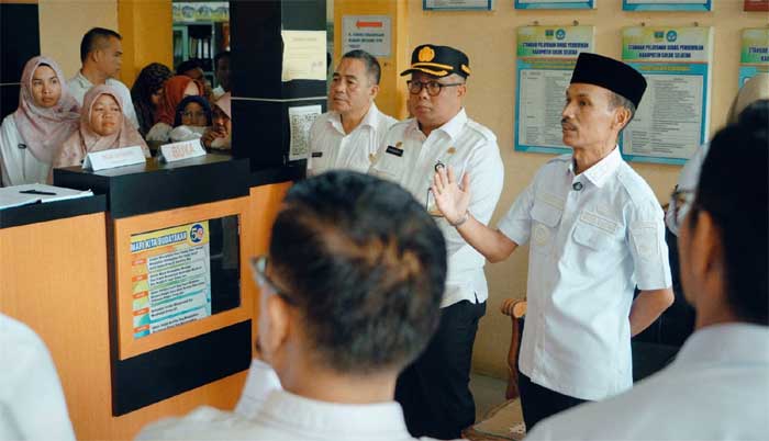 Hari Pertama Kerja Jajaran Pemkab Solok Selatan Cek Kesiapan Pelayanan