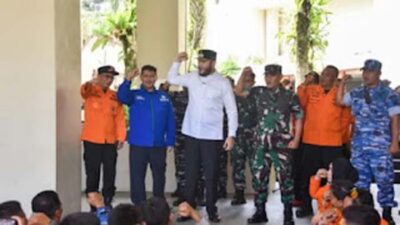 Wali Kota Padang Fadly Amran saat menyapa peserta bMANTAP LKO.