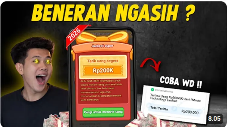 Aplikasi Penghasil Uang Kuis Dget 2026, Cara Kerja, Keunggulan, dan Risiko yang Perlu Diketahui.