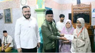 Wali Kota Padang, Fadly Amran, langsung memantau pelaksanaan program Subuh Mubarakah