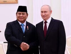 Prabowo Subianto Diundang Vladimir Putin Hadiri Agenda Besar di Kazan Mei 2026