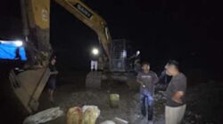 Polisi tertibkan tambang emas ilegal di Pasaman.