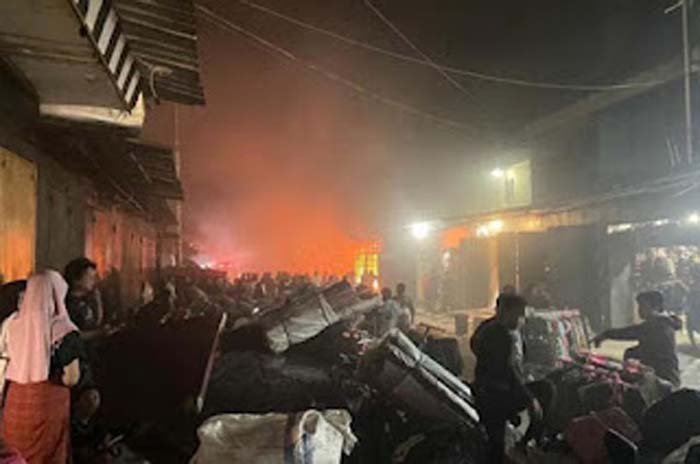 Kebakaran hebat di Wamena menewaskan 11 orang