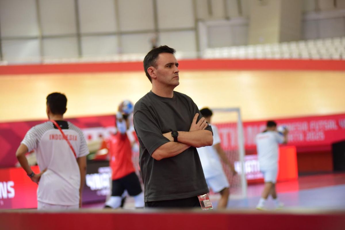 Pelatih Timnas Futsal Indonesia, Hector Souto.