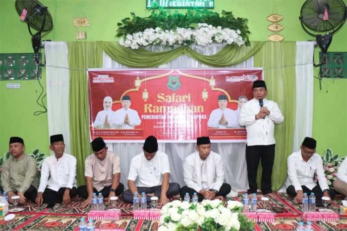 Safari Ramadhan di Kapuas Barat, Bupati Ajak Warga Perkuat Persatuan