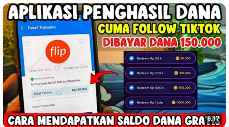 Website Penghasil Uang Tanpa Aplikasi yang Diklaim Bisa Cair Hingga Ratusan Ribu.
