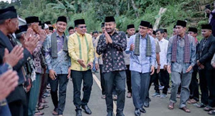 Hadiri Alek Kapalo Banda, Zigo Rolanda Dorong Percepatan Pemulihan Infrastruktur Pasca Bencana.