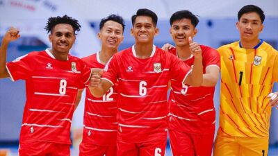 Timnas Futsal Indonesia Kuasai Puncak Klasemen Grup B Usai Menang Telak Atas Brunei