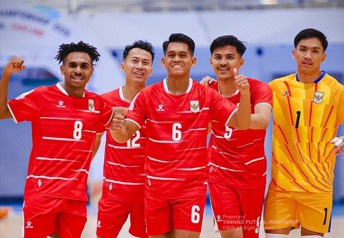 Simak klasemen sementara Grup B Piala AFF Futsal 2026 kelar matchday pertama di mana Timnas Futsal Indonesia menjadi pemuncak.
