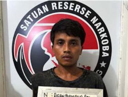 Polres Sijunjung Bongkar Peredaran Sabu di Jorong Kampung Berlian, Seorang Pria Ditangkap