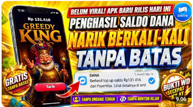 Cara Menghasilkan Uang dari Aplikasi Greedy King, Simak Panduan Lengkapnya.